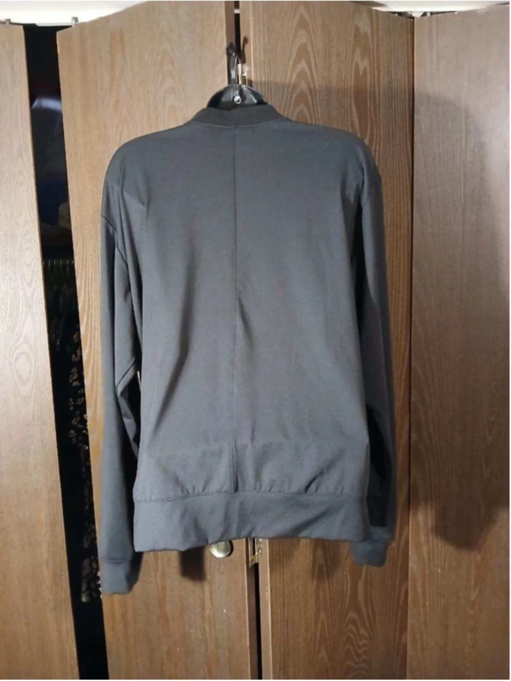 Men’s Adidas Black Quarter Zip Pullover Sweatshirt Size XL (JC106)